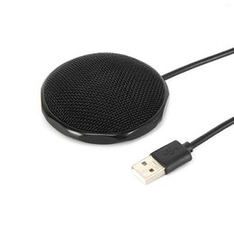 Microfoons Desktop omnidirectionele microfoon USB -plug Play/Intelligente ruisreductie/hoge gevoeligheid voor professionele audio -opname