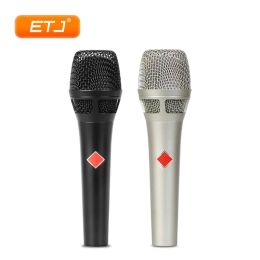 Microphones Dynamic Microphone KMS105 Vocal Classic Live Live Wired Handheld Mic SuperCardioid Clear Stage Performance
