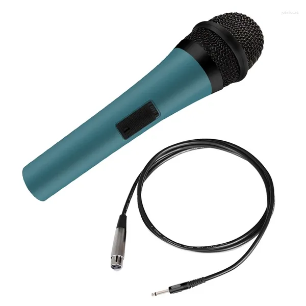 Micrófonos Micrófono dinámico Micrófono de voz con cable profesional para interpretación de música vocal