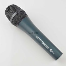 Microphones E845 microphone filaire dynamique cardioïde vocal microfone e845 émetteur micro d'enregistrement pour karaoké scène chant jeu HKD230818