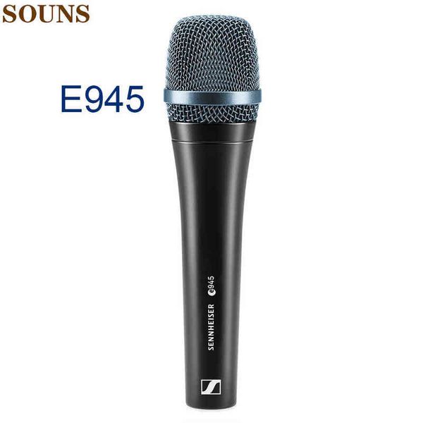 Microphones E945 Nouvelle version Filaire Dynamique Cardioïde Vocal Microphone Professionnel Studio Mic e945 pour PC gaming karaoké Avec T220916