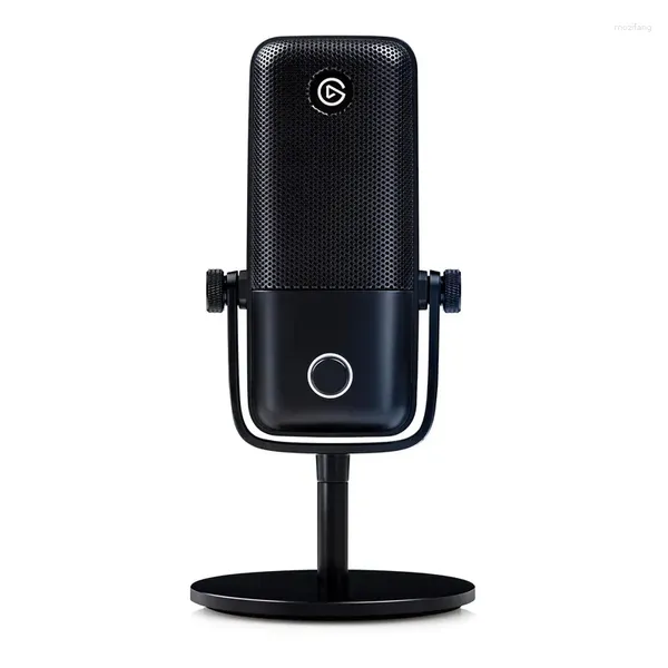 Microphones Elgato Wave: 1 - Microphone à condensateur USB cardioïde haut de gamme pour le streaming Gaming Home Office Logiciel de mixage gratuit