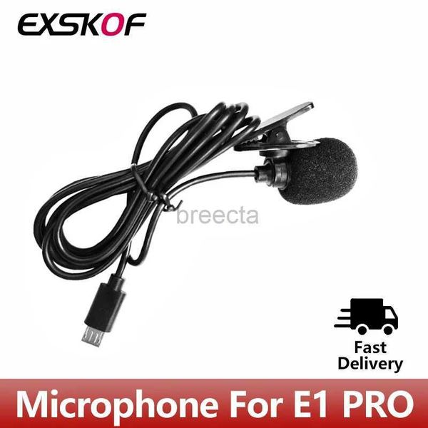 Microphones Microphone externe pour Exskof E1 Pro Action Camera 240408