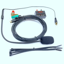 Microphones doigt PTT 8 Pin Microphone sans épingle pour ICOM IC2200H IC2200H IC2720 IC2720 IC2820 IC2820 IC2730 IC2730 Radio