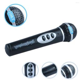 Microphones Funny Black Music Party Karaoke Singing Children Microphone Kids Mic Simulation Speaker