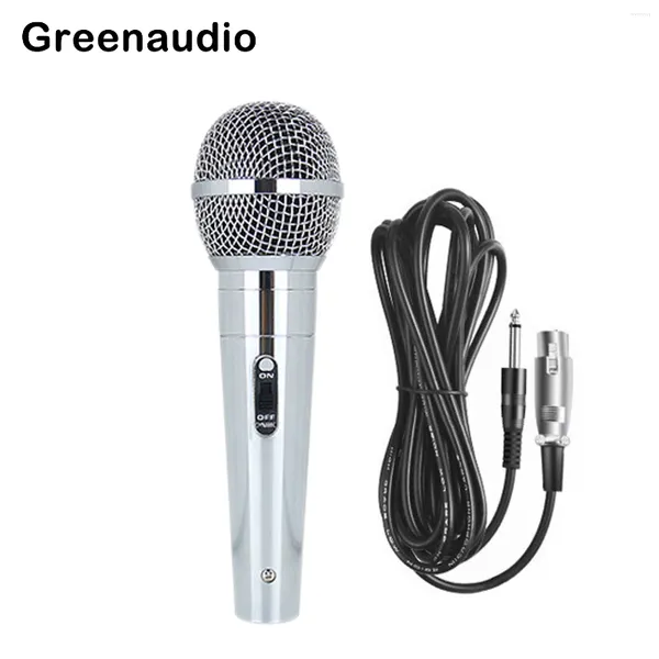 Microphones GAM-591 Handheld haut-parleur microphone câblé dynamique ktv conférence Performance micro