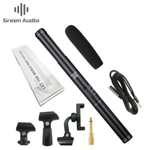 Microfoons GAMCF05 Best verkopende unidirectioneel systeem Handheld Interview Shotgun Microfoon met sponsomslag