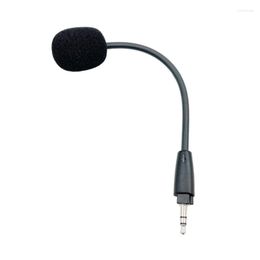 Microphones jeu micro remplacement pour Corsair HS35 HS45 casque de jeu sans fil 3.5mm Microphone perche avec couvercle en mousse