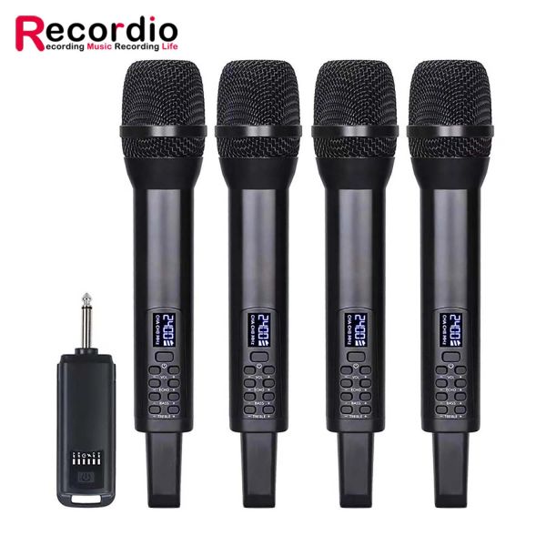 Microphones GAWRM90 Ventes directes d'usine du microphone sans fil de karaoké, microphone, son, performance de chant, réverbération professionnelle