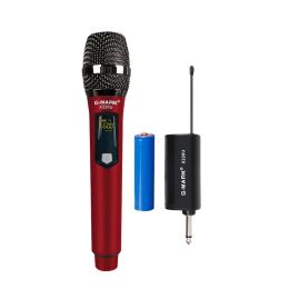 Microfoons Gmark X220U 30 meter Werkafstand Wireless Microfoon Professionele karaoke -microfono