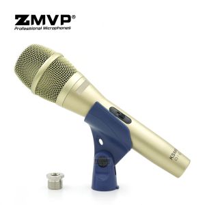 Micrófonos Voces en vivo profesionales KSM9C Micrófono de micrófono Wired KSM9 Handheld Mic con interruptor de encendido/apagado para Karaoke Studio Record