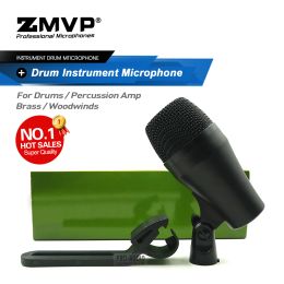 Microfoons Grade A Professionele PGA52 Instrument Microfoon PGA Dynamic Percussion Mic voor drumbasversterker Tom Snare Live Stage Studio