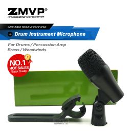 Microphones Grade A Professional PGA56 Microphone PGA Dynamic Percussion micro pour tambour Amp Kick Tom Snare Live Stage Studio