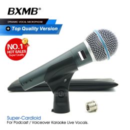 Les microphones notent un microphone filaire professionnel de qualité Beta58a Supercardiod Beta58 micro dynamique pour le karaoké en direct