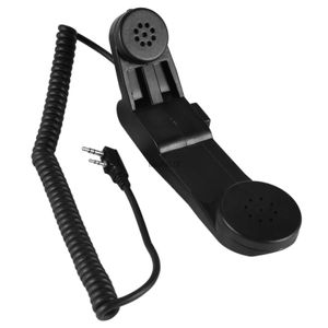 Microfoons H250 Handheld luidspreker Microfoon PTT voor Baofeng UV-5R 5x UV-GT-DM-5R Plus Tyt Retevis Two-Way Radio HKD230818