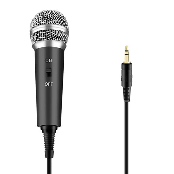 Microphones Handheld 3,5 mm mini enregistrement Condenseur Microphone Microphone microphone microphone pour ordinateur PC Karaoke Live Android 3.5 mm Plug