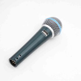 Microphones Microphone dynamique filaire karaoké portable pour sm 58 57 Beta58a beta58 bm800 pc saxophone conférence professeur d'église chanter micro T220916