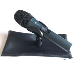 Microphones de haute qualité E845S Professional Dynamic Microphone Microphone E845 Mic de microde avec interrupteur ON / OFF pour le karaoké de performance