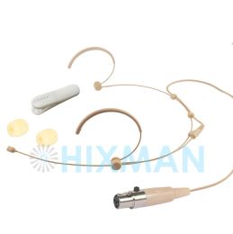 Microphones HIXMAN 4019SL casque omnidirectionnel Microphone à condensateur pour Shure LINE6 JTS Carvin Trantec TOA transmetteur sans fil