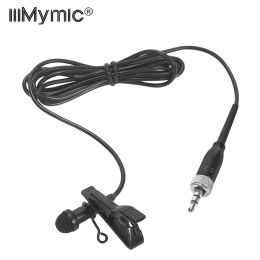 Microphones iiimymiques Omnidirectional Lay Lapon Microphone pour Sennheiser Wireless Bodypack 3,5 mm micro verrouillable Small Room Video