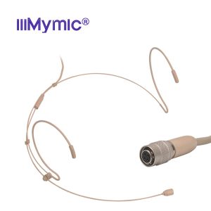 Microphones IIIMymic Professional Mini 4pin Connecteur Connecteur CONDENSER CASSE MICHONS Microphone pour émetteur de pack Bodypack Audio Technica Wireless