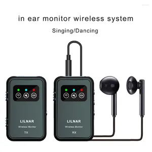 Microphones dans l'oreille moniteur système sans fil son retour régression 2.4G stéréo casque sans retard musiciens bande scène performance pratique