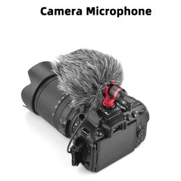 Micrófonos jymm1 escopeta cardioides de micrófono para iPhone Android Canon Nikon Sony DSLR Camera Camcorder Consumer Camcorder Mic