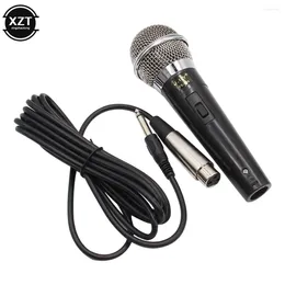 Microfoons Karaokemicrofoon Handheld Professioneel Bekabelde dynamische heldere stemmicrofoon voor vocale muziekuitvoeringen