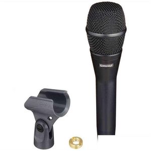 Microfoons KSM9HS dualdiaphragm condensor handheld vocale microfoon voor het zingen van podium karaoke gaming bedraad professionele drop dh4kp