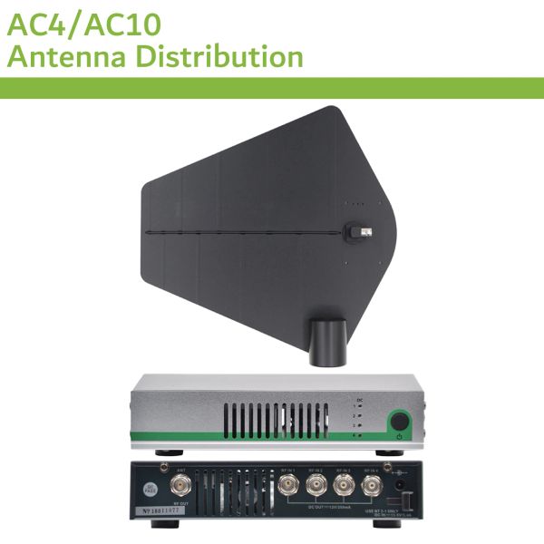 Microphones LCZ Audio Active Antenne Combiner AC10 dans l'oreille Distribution du système Intensificateur Amplificateur siginal Amplificateur