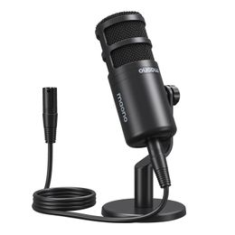 Micrófonos Maono Dynamic XLR PC Micrófono All Metall Gaming Broadcast Recording Streaming Funciona para interfaz de audio Mezclador de tarjeta de sonido PD100 231109