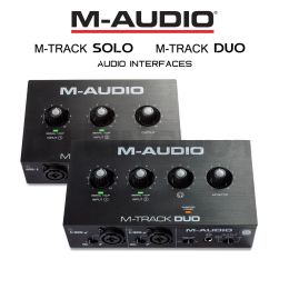 Microfoons Maudio MTrack Duo/Solo 2 in 2 OUT Audio Interface Recording Sound Card Recording Arrange Mixing