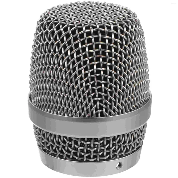 Couvercle de tête de Microphone, boule de micro en métal, Grille de remplacement en acier inoxydable, Compatible avec BS-780/BS-790