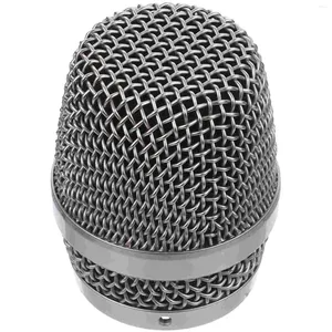 Microphones Microphone Mesh Head Supplies Têtes métalliques Accessoires KTV Grille de remplacement