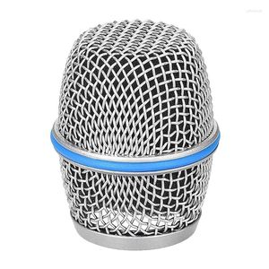 Microphones têtes de maille de microphone tête de gril tenue dans la main en acier pour Beta87a