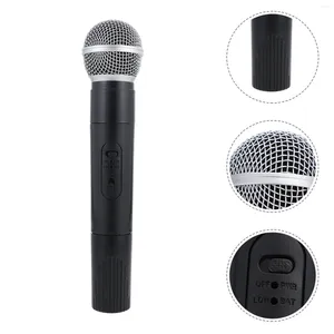 Microphones Microphone modèle simulé entretien accessoire micros sans fil accessoires scène Performance faveurs de fête pour