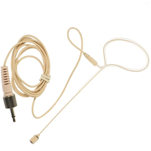 Micrófonos Micrófono Auriculares con cable Auriculares montados en la cabeza Esponja de voz Gancho para colgar sobre los auriculares Altavoz Profesor