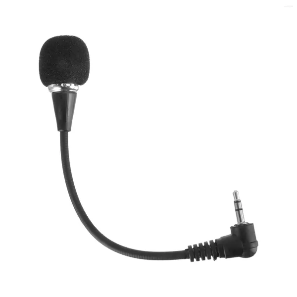 Microphones Mini 35mm Microphone flexible micro pour ordinateur portable PC portable Skype