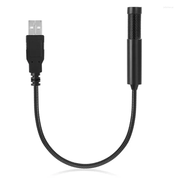 Micrófonos Mini USB Condensador Micrófono Grabación con cable para cantar Chat de voz Webcast Enseñanza en línea Durable