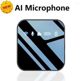 Microphones Phone Mobile Wireless Lavalier Microphone Live Broadcast Réduction du bruit intelligent Radio Radio Bluetooth Connexion Mini