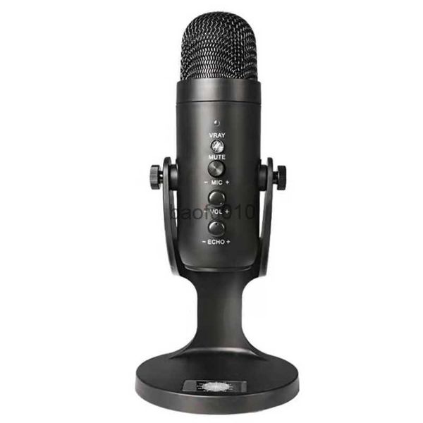 Microphones MU900 Microphone à condensateur USB Microphone de jeu pour ordinateur PC Streaming vidéo Podcasting Studio Enregistrement Chant Mic Stand HKD230818