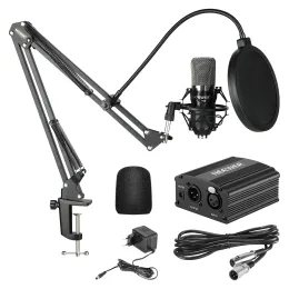 Microphones Neewer NW700 Condensateur professionnel Microphone Scissor ARM ARRIL + Câble XLR + Pince de montage Filtre pop 48V Alimentation fantôme