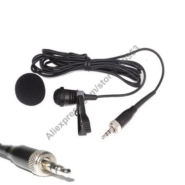 Micrófonos nuevos me4 cardioid lavalier bit clip solapa micrófono para sennheiser EW100 EW300 500 G1 G2 G3 G4 Marca inalámbrica Micwl