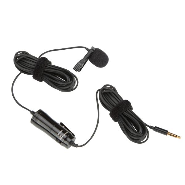 Microphones Omnidirectional Interview Professional Mini micro Video Enregistrement Lavalier Microphone Broadcast Jack Clip de 3,5 mm sur les mains libres