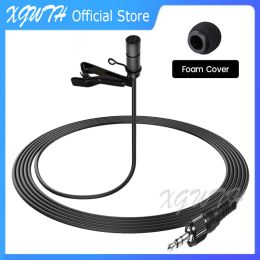 Microphones Microphones Microphone de revers Lavalier omnidirectionnel pour Sony UTX V1 D21 D11 Système d'émetteur sans fil UWP Système de verrouillage stéréo de 3,5 mm