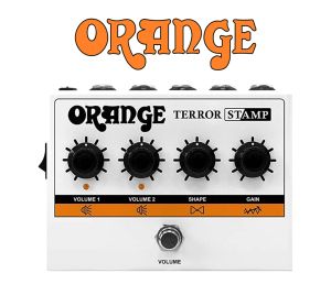 Microfoons Orange Terror Stamp 20W Valve Klep Hybride gitaarversterking Pedaal met vormregelingsprekeruitgang