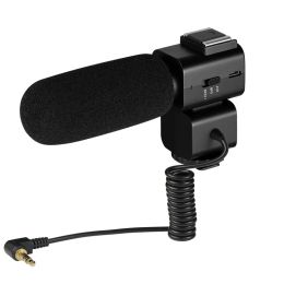Microphones Ordro Video Enregistrement Microphone Directivité cardioïde Vlog Microphone pour la caméra DSLR / CamCrorder DV