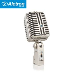 Microphones Original Alctron DK1000 classique rétro dynamique Microphone Vocal Performance en direct Studio enregistrement métal Vintage Microphone
