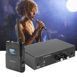Microfoons origineel voor Anleon S2 UHF Stereo Wireless Monitor System 670680MHz Professional Digital Sound Stage Inar System 100240V