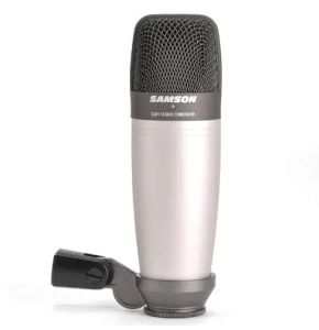 Microphones Original Samson C01 Microphone du condenseur pour enregistrer les voix des instruments acoustiques et du tambour sans boîtier